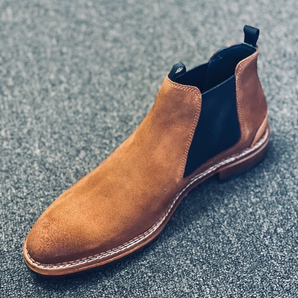 Men’s high top genuine Suede boots - Picture 4 of 7